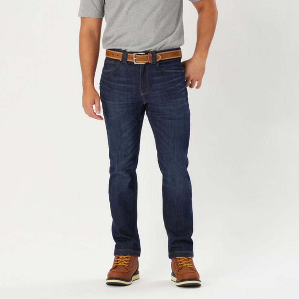 Duluth Trading Co Men's 38x32 Ballroom Double Flex Slim Fit Jeans